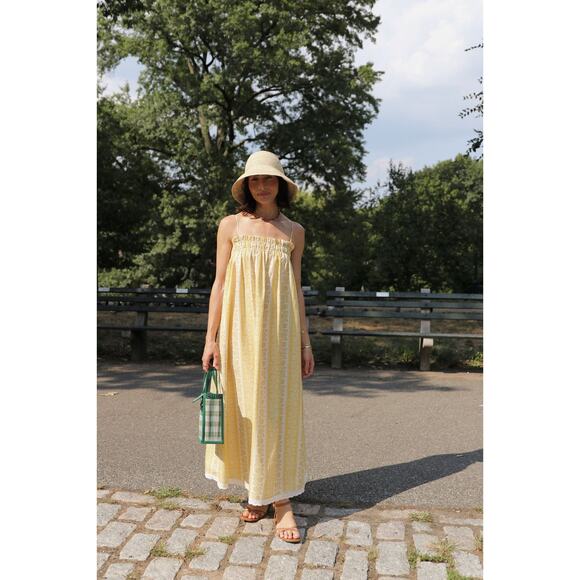 La Maregold The Sammy Dress - XS - Butter Floral Stripe - Picture 1 of 5
